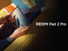 O material promocional do Redmi Pad 2 Pro vazou. Na foto: Uma foto promocional do tablet. (Fonte da imagem: Xiaomi - editado)