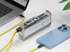 O banco de energia portátil SHARGEEK STORM2 Slim pode carregar um iPhone sete vezes. (Fonte de imagem: SHARGEEK)