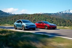 Os recém-atualizados Tesla Model S e Model X (Fonte da imagem: Tesla)