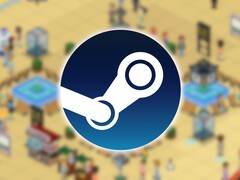 Uma imagem mostrando o jogo Overcrowd: A Commute 'Em Up e o logotipo do Steam. (Fonte da imagem: Steam)