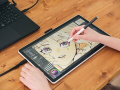 Os artistas de anime podem desenhar no monitor com caneta Wacom One 14 com qualquer PC ou Mac. (Fonte da imagem: Wacom)