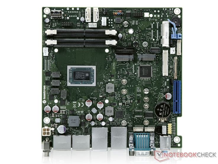 Placa mãe D3713-V/R mITX (Fonte: Kontron)