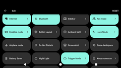 As configurações relevantes são fáceis de acessar (Fonte da imagem: Notebookcheck)