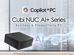 O MSI Cubi NUC recebe o tratamento Lunar Lake na CES 2025. (Fonte da imagem: MSI)