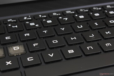 Feedback relativamente nítido das teclas de membrana