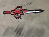 Uma imagem do drone semelhante a uma espada pairando no ar (Fonte da imagem: Wooden-Journalist902 via Reddit, captura de tela)