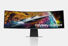 O Odyssey OLED G9 contém o Centro de Jogos Samsung para a transmissão de jogos em nuvem. (Fonte de imagem: Samsung)
