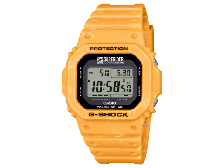O relógio Casio G-Shock Surfrider Foundation Japan. (Fonte da imagem: Casio)