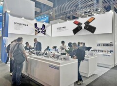 Estande da Doogee no MWC 2024 (Fonte: Doogee)