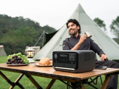 O EcoFlow River 3 Plus possui uma bateria LiFePO4 de 286 Wh (Fonte da imagem: EcoFlow)