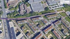 Medição GNSS: ponto de mudança