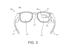 A publicação do pedido de patente dos EUA mostra um possível sucessor do Google Glass. (Fonte da imagem: Patent)