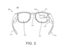 A publicação do pedido de patente dos EUA mostra um possível sucessor do Google Glass. (Fonte da imagem: Patent)