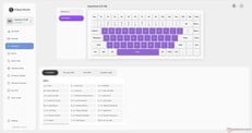 Personalização do Keychron K3 HE; padrões de luz de fundo