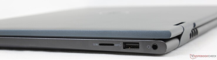 Certo: Leitor MicroSD, USB-A 3.2 Gen. 1, fone de ouvido 3.5 mm