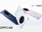 O Oppo A6L está disponível nas cores branca, azul e rosa (Fonte da imagem: Oppo)
