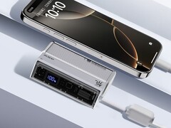 O banco de energia Deuterium Energy Cube 10000mAh da RedMagic (foto) foi lançado na China. (Fonte da imagem: RedMagic)