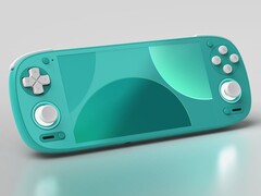 O Retroid Pocket G2 em turquesa. (Fonte da imagem: Retroid)