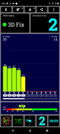 Teste de GPS ao ar livre