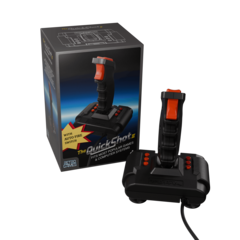 O Quickshot II combina tecnologia moderna com uma estética retrô (Fonte da imagem: Retro Games/Plaion)