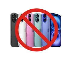 Apple as famílias iPhone 15, 16 e 16e com telas fabricadas pela BOE podem não ser mais vendidas nos EUA. (Fonte da imagem: Apple, editado)