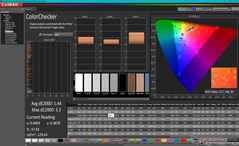 ColorChecker antes da calibração