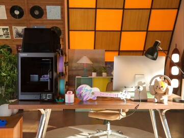 Representação artística do Centauri Carbon 2 Combo. (Fonte da imagem: Elegoo)