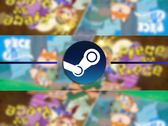 O Pacote Duplo Piece by Piece oficial com o logotipo do Steam sobreposto na parte superior.