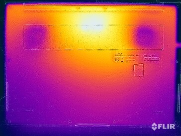 Teste de estresse de temperatura da superfície (parte inferior)
