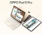 A Oppo venderá o Pad 5 Pro com um acessório de teclado flutuante que imita o iPad Pro.