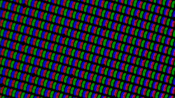 Matriz de subpixels em uma matriz RGB clássica