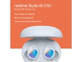 Um teaser do Buds Air 2 Neo. (Fonte: Realme)
