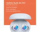 Um teaser do Buds Air 2 Neo. (Fonte: Realme)