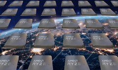 A AMD aparentemente aumentou o fornecimento do Ryzen 5000 em 20% para o segundo trimestre de 2021. (Fonte de imagem: AMD/CIO - editado)