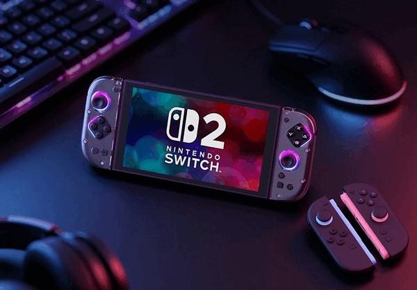 O Joy-Con 2 de substituição da Abxylute possui luzes RGB.