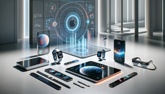 Produtos de última geração Apple (Gerados com o DALL-E 3)