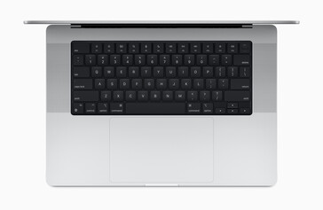 O MacBook Pro de 16 polegadas oferece um teclado Magic Keyboard melhorado. (Fonte da imagem: Apple)