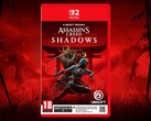 A capa do Switch 2 de Assassin's Creed Shadows é mostrada (Fonte da imagem: Auchan, com edições)
