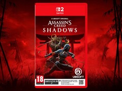 A capa do Switch 2 de Assassin's Creed Shadows é mostrada (Fonte da imagem: Auchan, com edições)