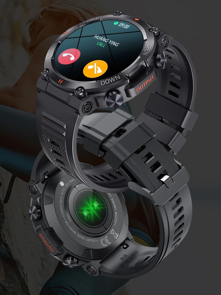 O EIIGIS K56 Pro smartwatch. (Fonte de imagem: EIGIIS)