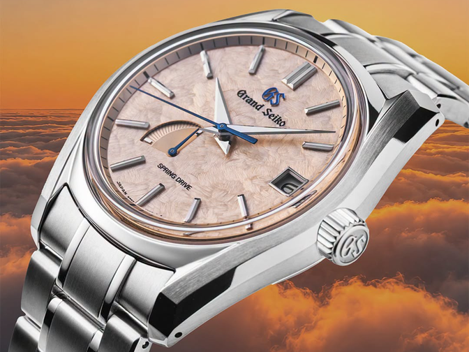 コレクション GS A Grand Seiko lança um novo relógio de titânio em edição limitada