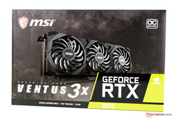 A MSI GeForce RTX 3070 Ventus 3X OC - fornecido pela MSI Taiwan