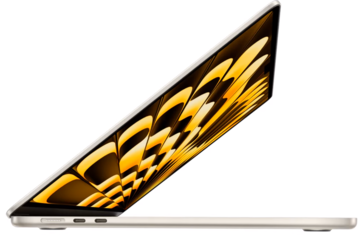 O MacBook Air M2. (Imagem: Apple)