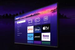 A Roku oferecerá Smart TVs de mini-LED brilhantes no futuro. (Imagem: Roku)