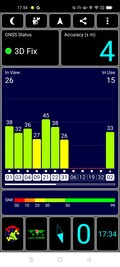 Teste de GPS ao ar livre