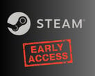Banner mostrando o logotipo do Steam com o selo de acesso antecipado (Fonte da imagem: Steam com edições)