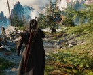 Demonstração técnica de Witcher 4 em execução no PS5 básico com ray tracing a 60 FPS. (Fonte da imagem: Unreal Engine no YouTube, captura de tela)