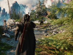 Demonstração técnica de Witcher 4 em execução no PS5 básico com ray tracing a 60 FPS. (Fonte da imagem: Unreal Engine no YouTube, captura de tela)