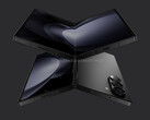 O Galaxy Z Fold5 pode ser sucedido por dois modelos, incluindo um Galaxy Z Fold6 Ultra. (Fonte da imagem: @OnLeaks e SmartPrix)