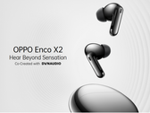 Os Earbuds Enco X2 TWS. (Fonte: OPPO)